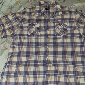 Old Navy brand button-up shirt collared XXL  short sleeve
